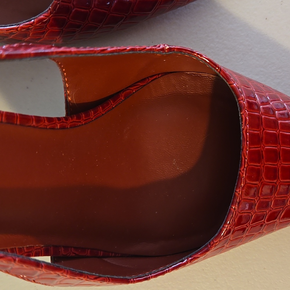 RED 3.5" PUMPS - Picture 4 of 7